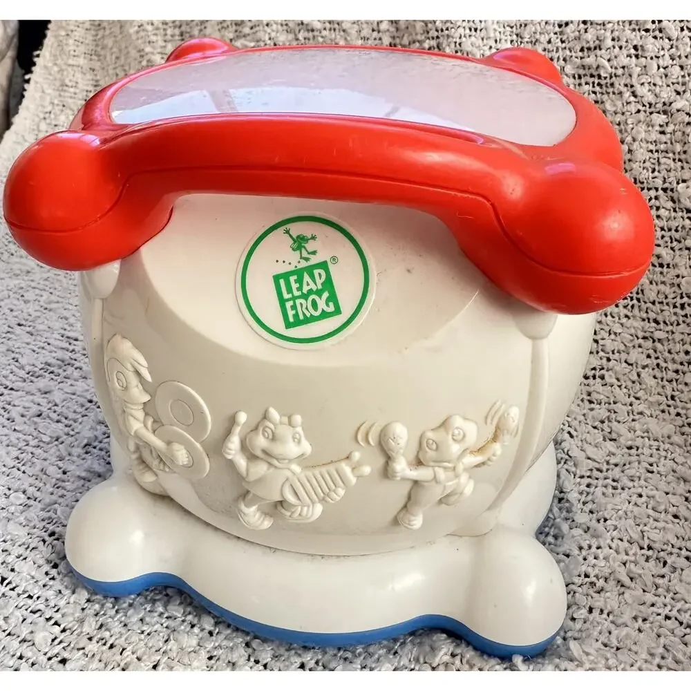 Vintage Leapfrog Learning Drum Educational Music Lights Sounds Counting 2001
